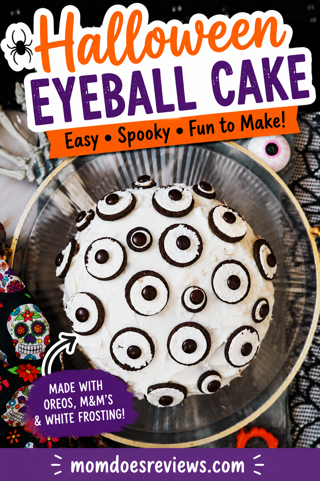 Halloween Eyeball Cake