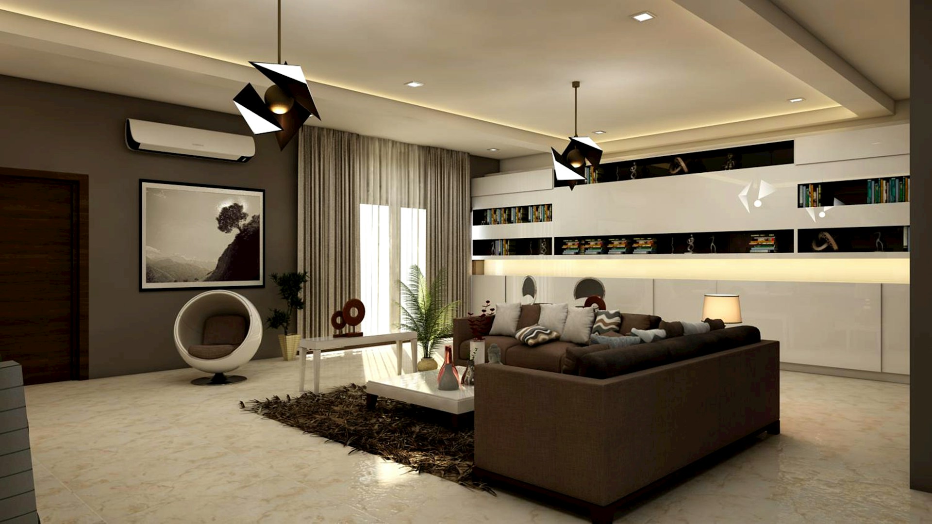 Modern living room