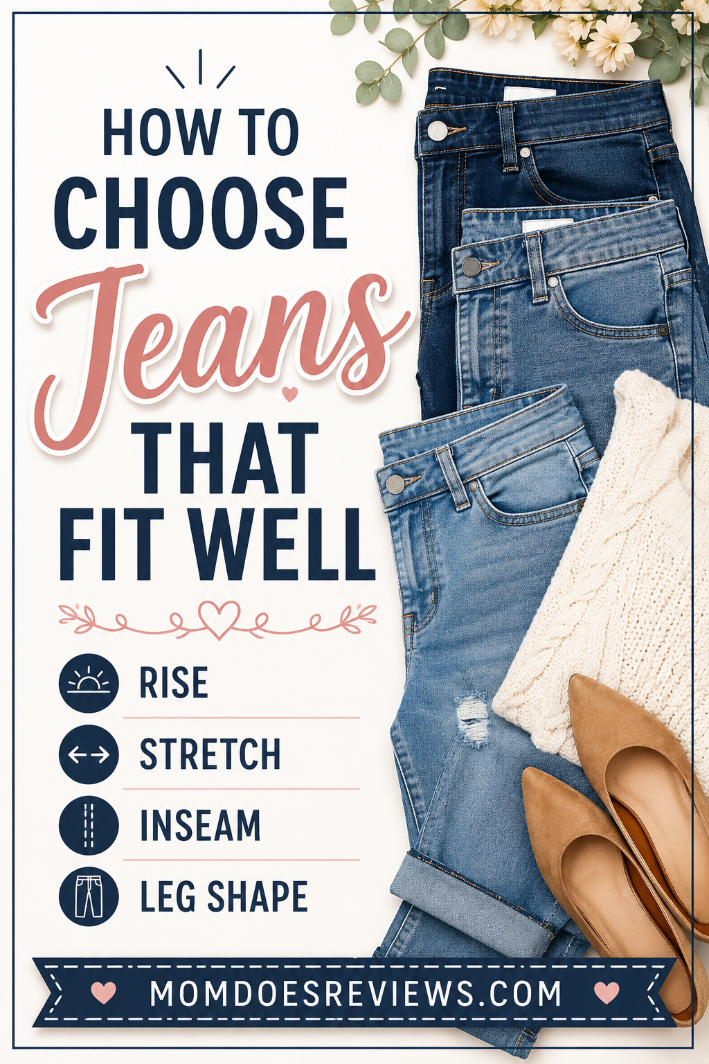 Jeans that fit well
