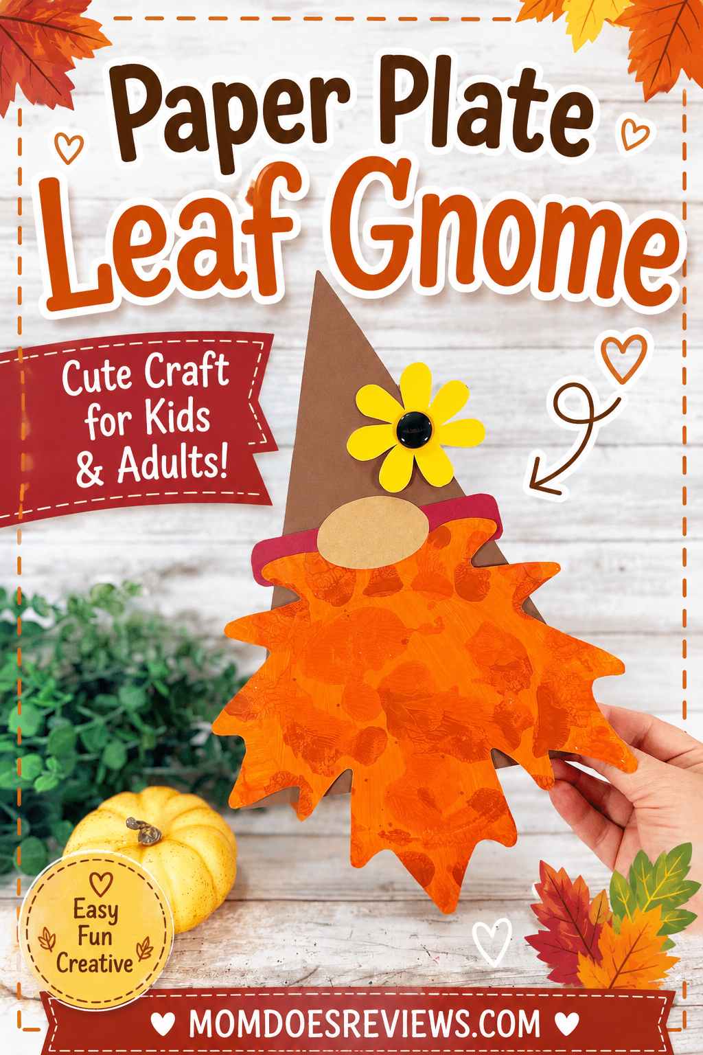Leaf Gnome Craft