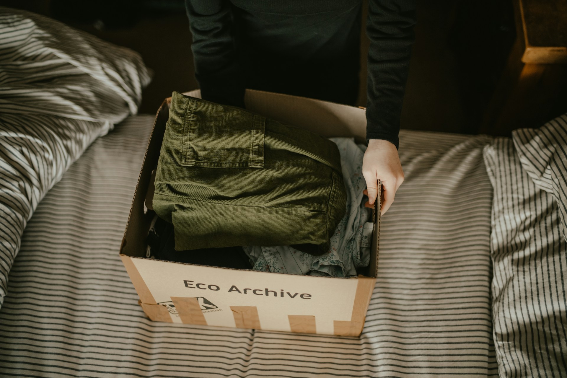 packing a box