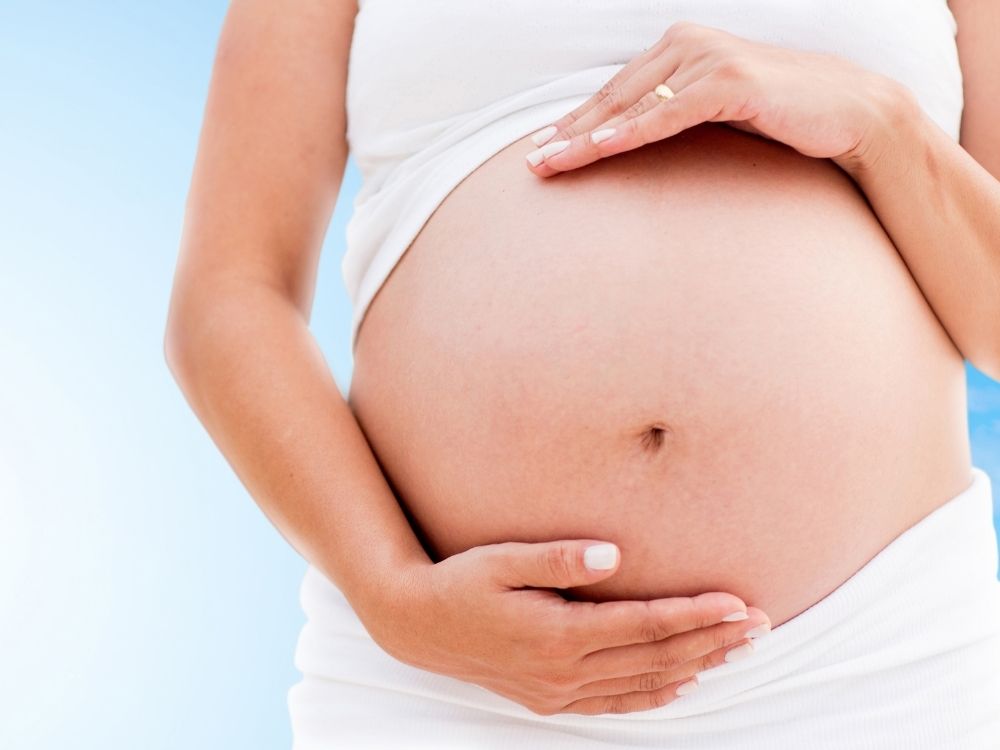 pregnant belly