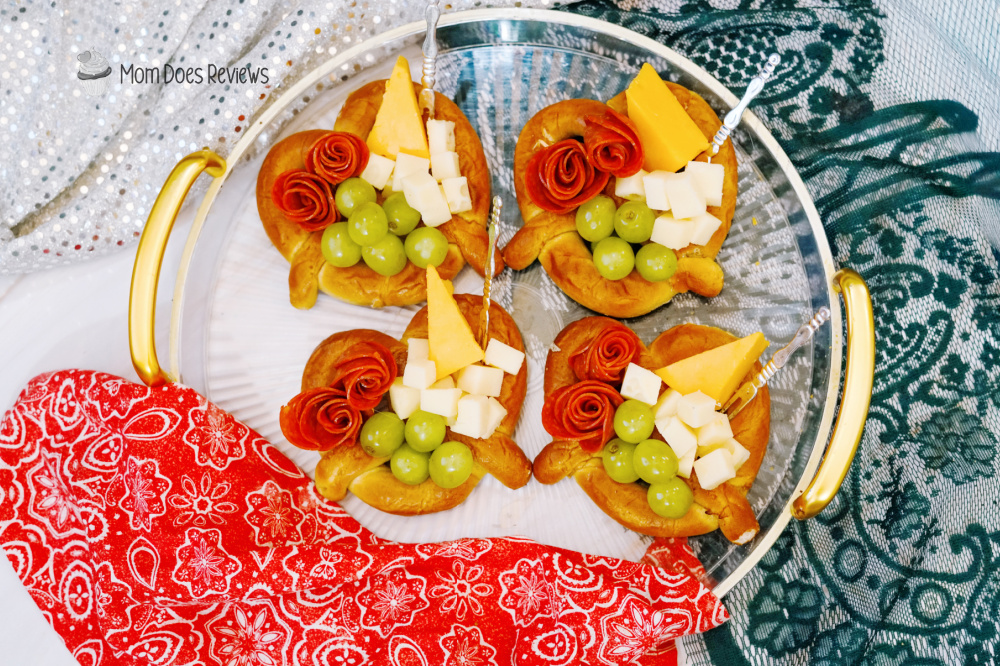 Pretzel Charcuterie Bites