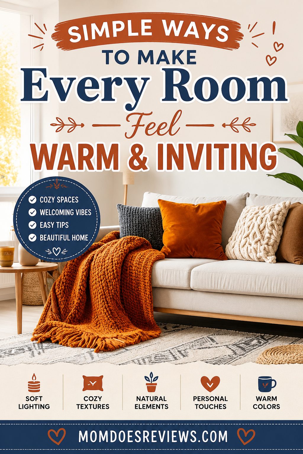 Cozy couch TIps to make your room more inviting