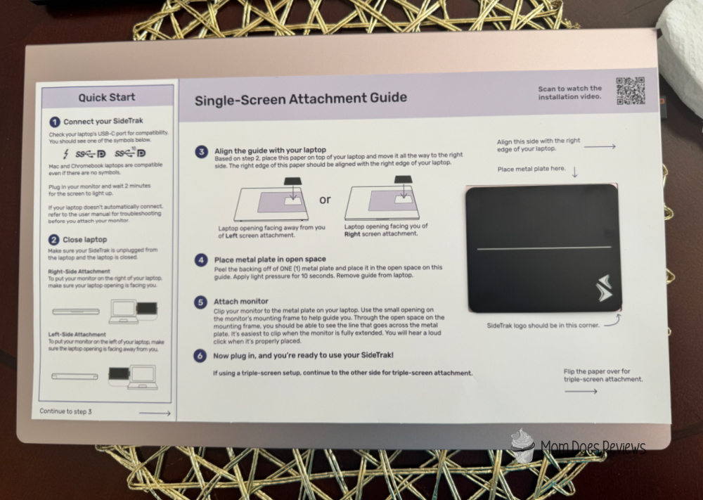 SideTrak® Swivel 15" Attachable Portable Monitor