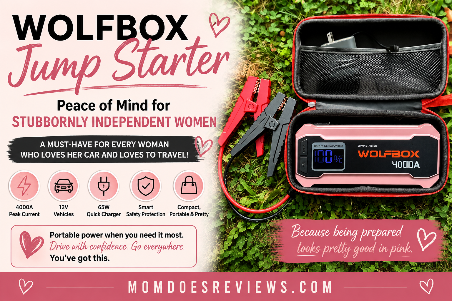 WOLFBOX jump starter