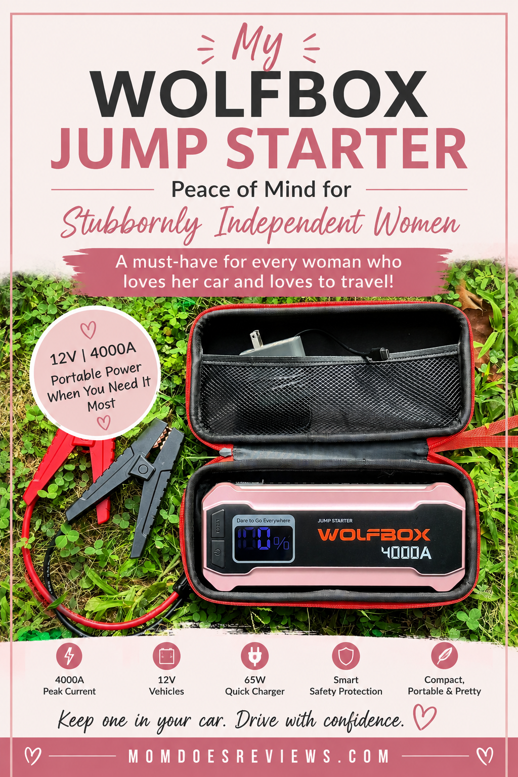 WOLFBOX jump starter