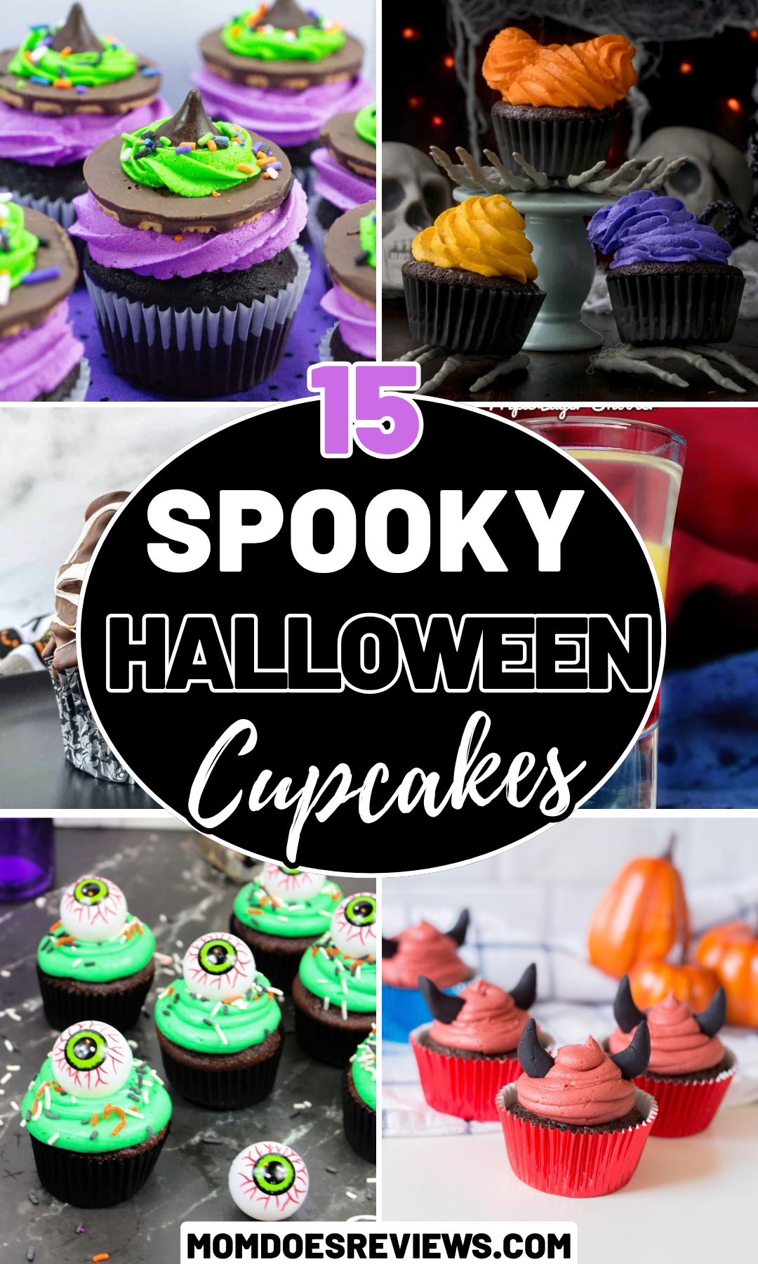 spooky Halloween Cupcakes