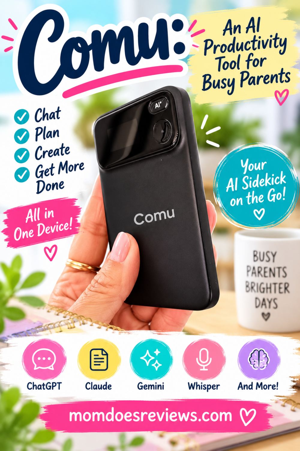 Comu: An AI Productivity Tool for Busy Parents