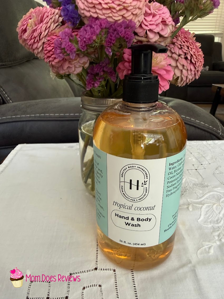 Healthy Body Investment Hand and body wash tropical coconut scent