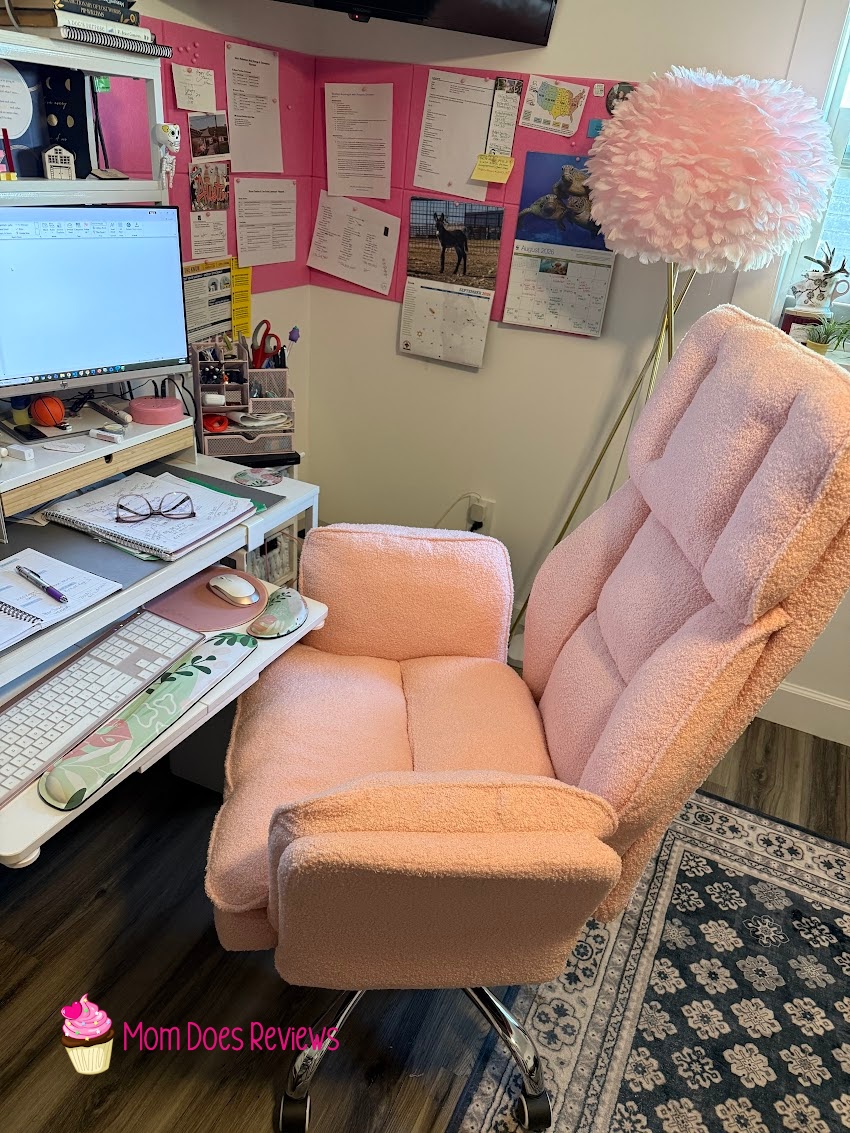Homrelaxa chair at a desk in a home office