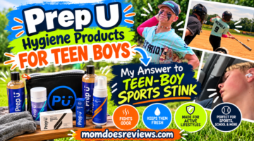 Prep U Hygiene Products for Teen Boys: My Answer to Teen-Boy Sports Stink