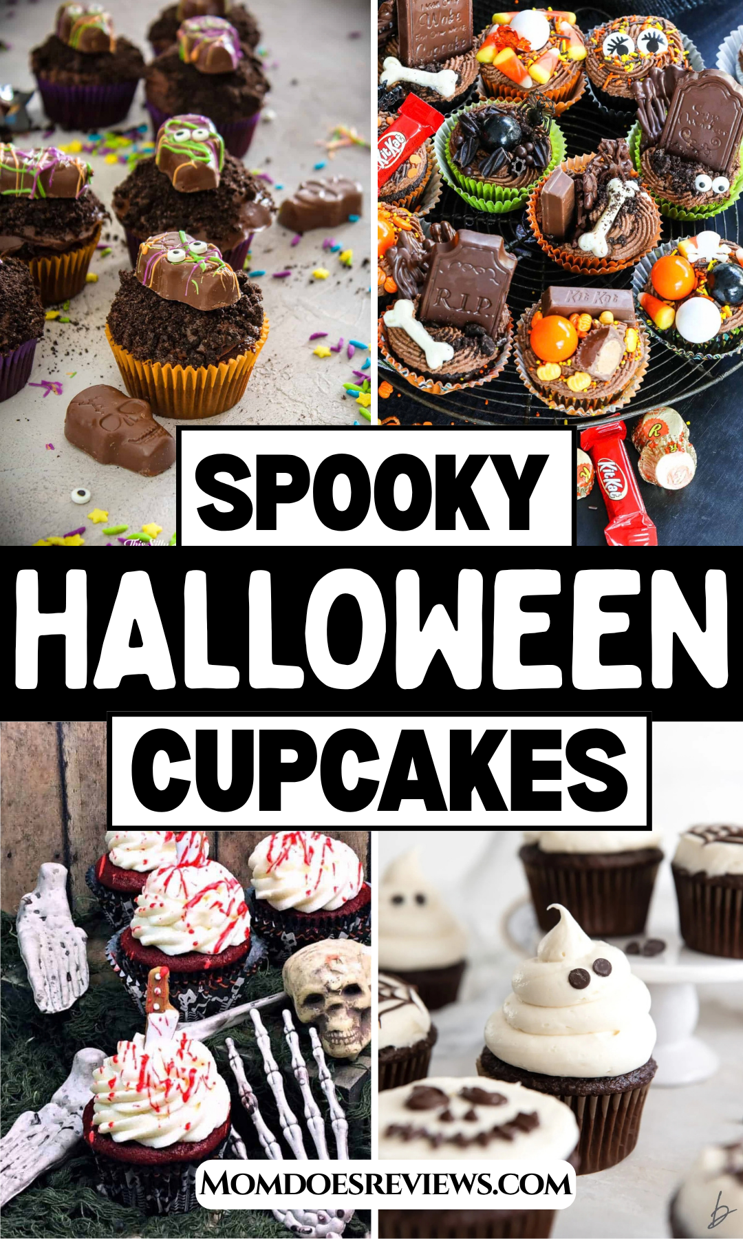 spooky Halloween Cupcakes