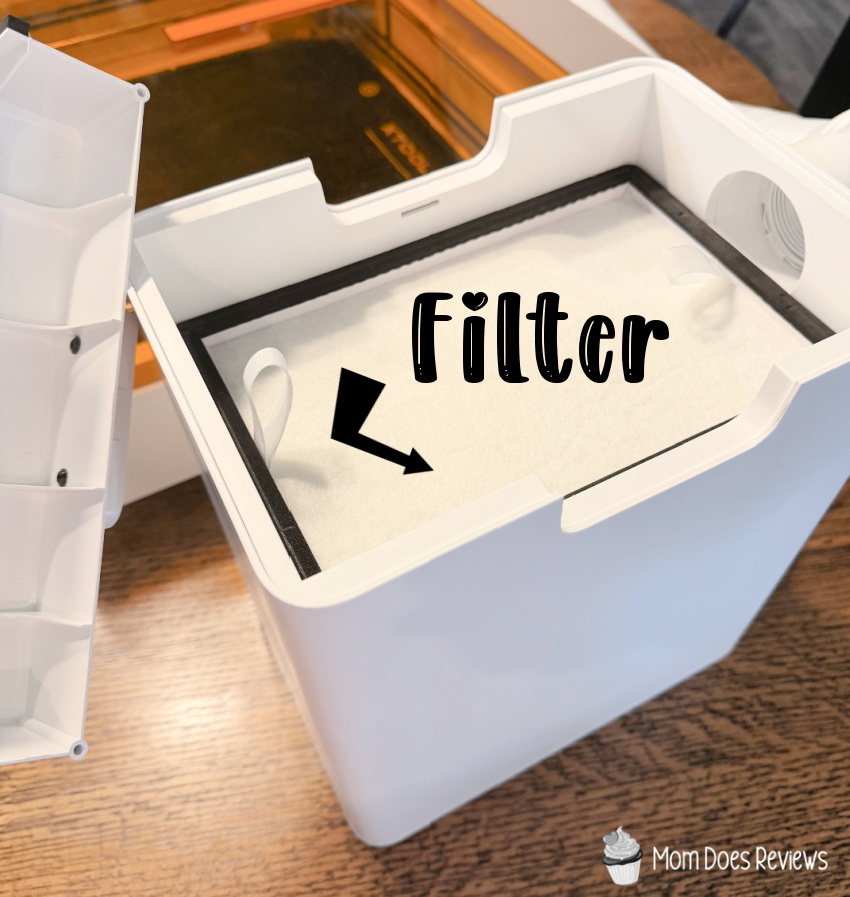 The xTool Desktop Air Purifier