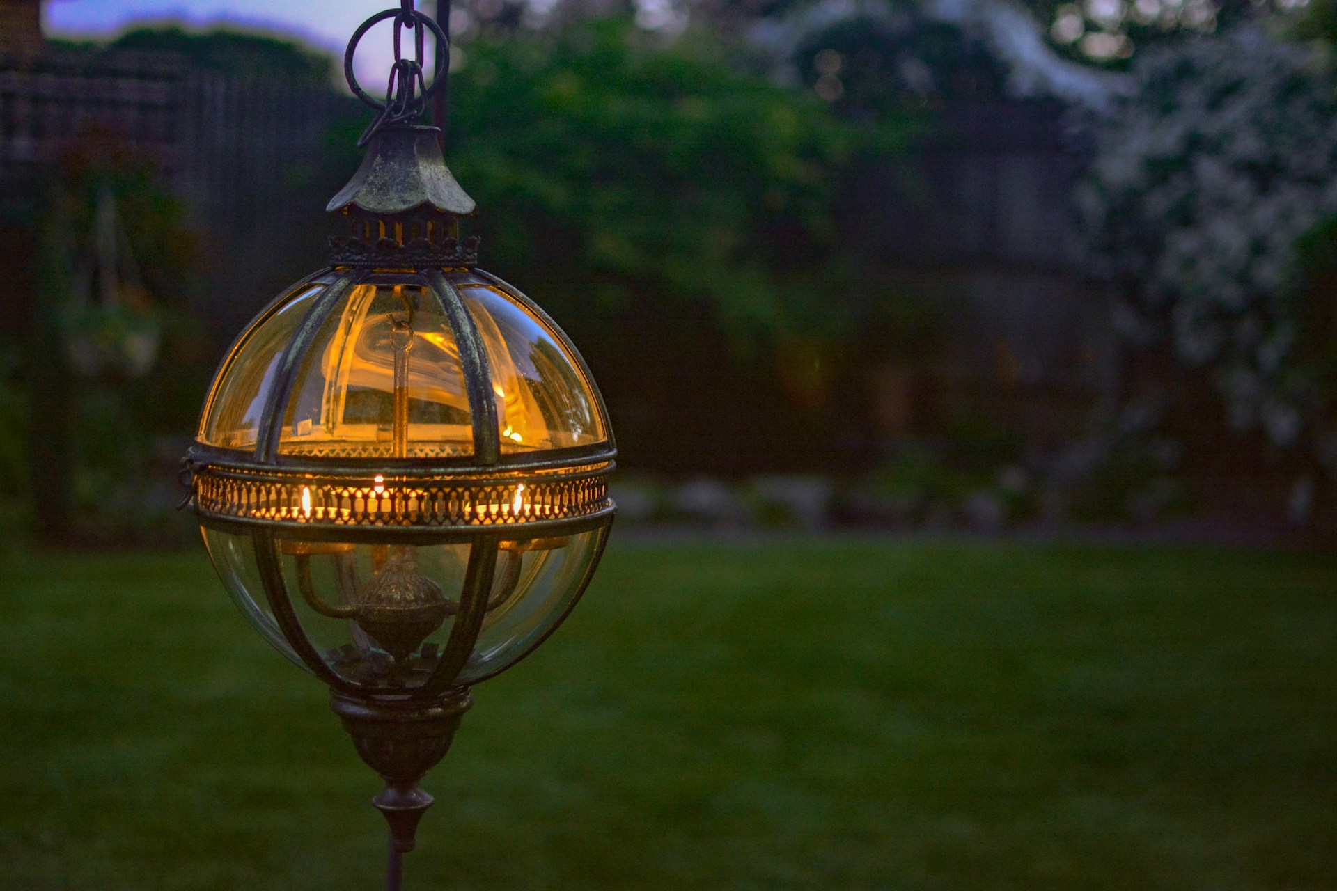 light on a pole