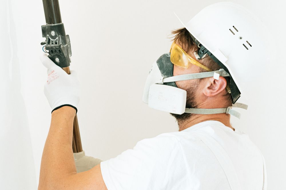 man doing construction