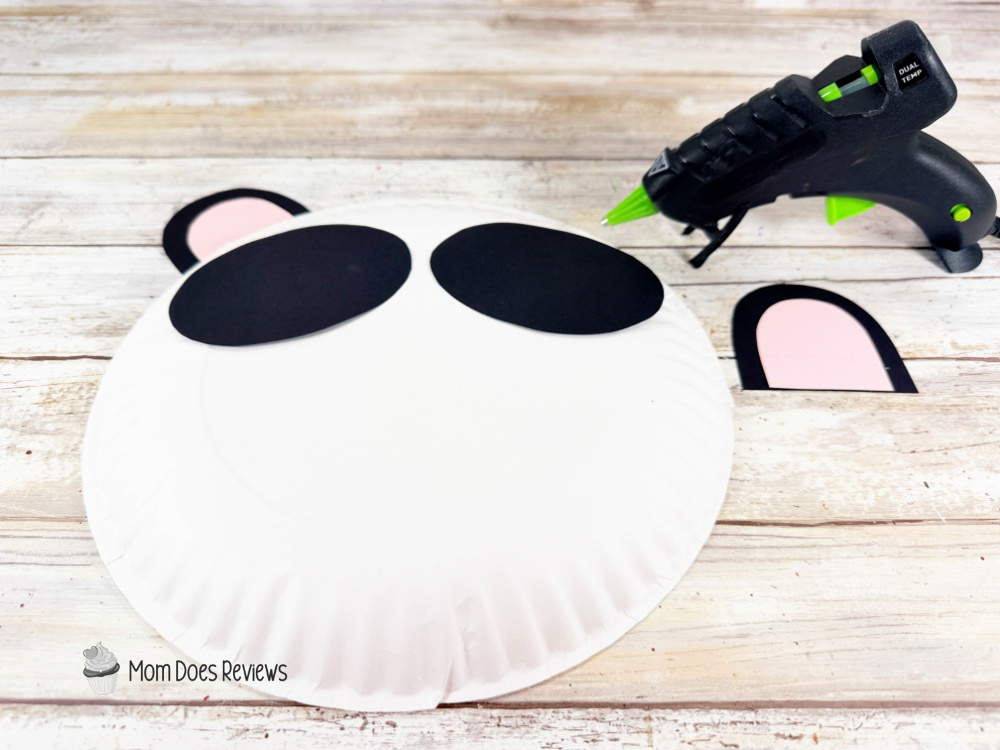 Paper Plate Panda Craft