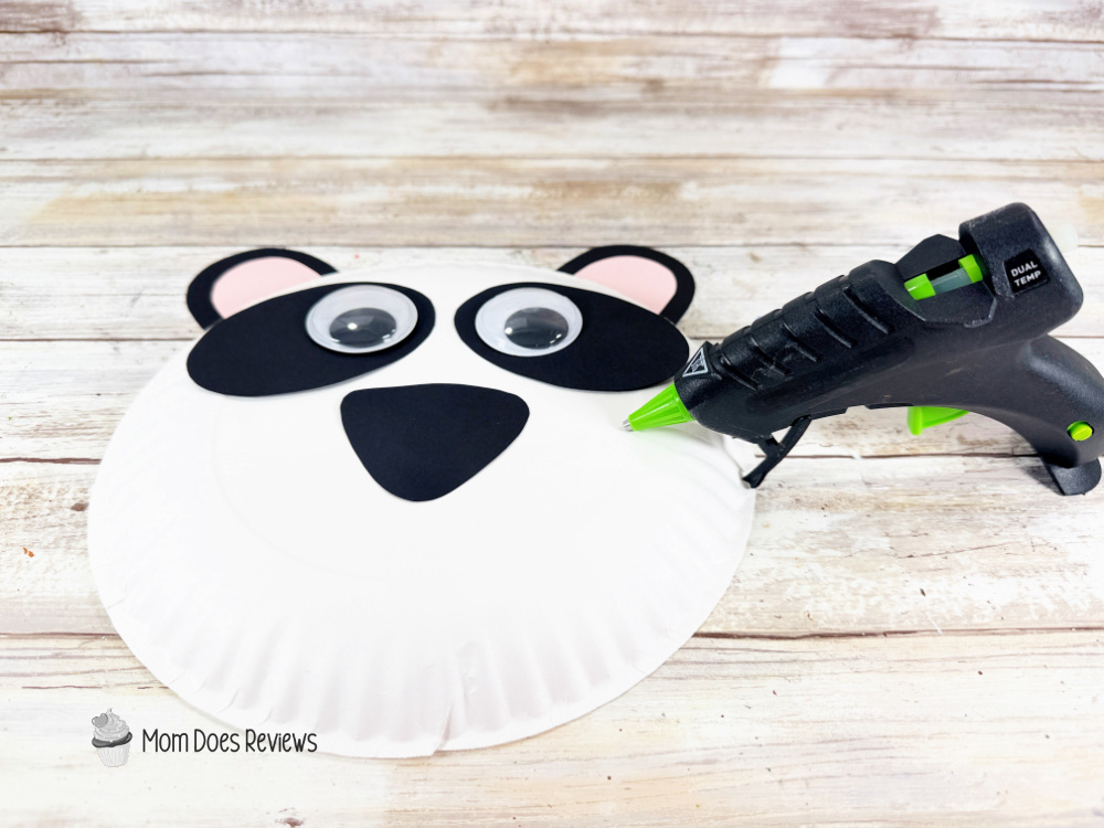 Paper Plate Panda Craft