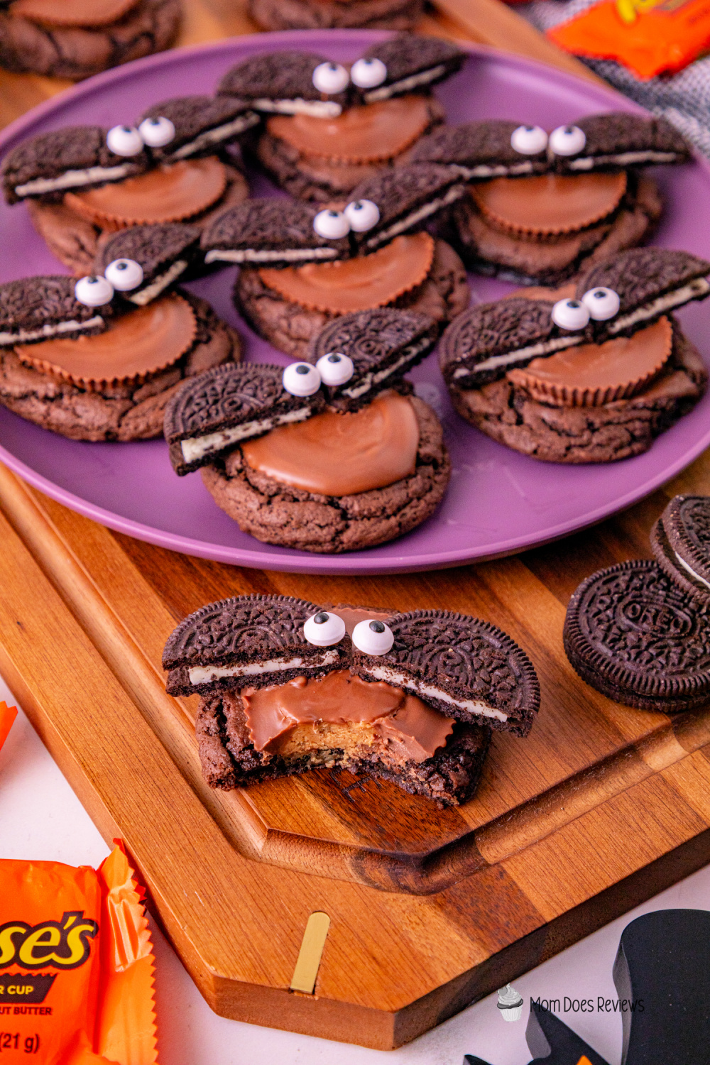 Reese's Oreo Bat Cookies
