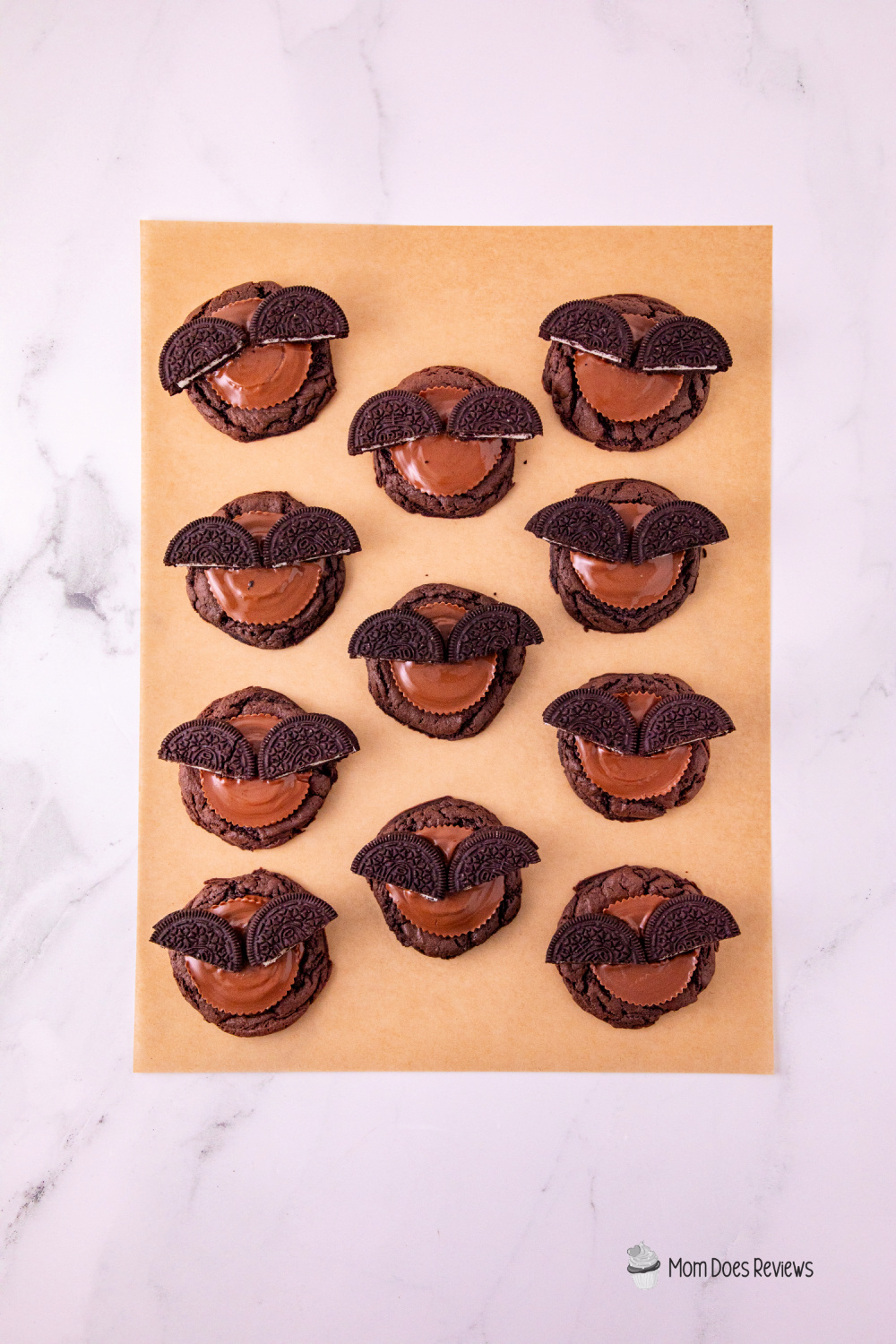 Reese's Oreo Bat Cookies