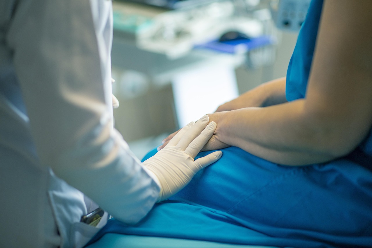 treatment in clinic