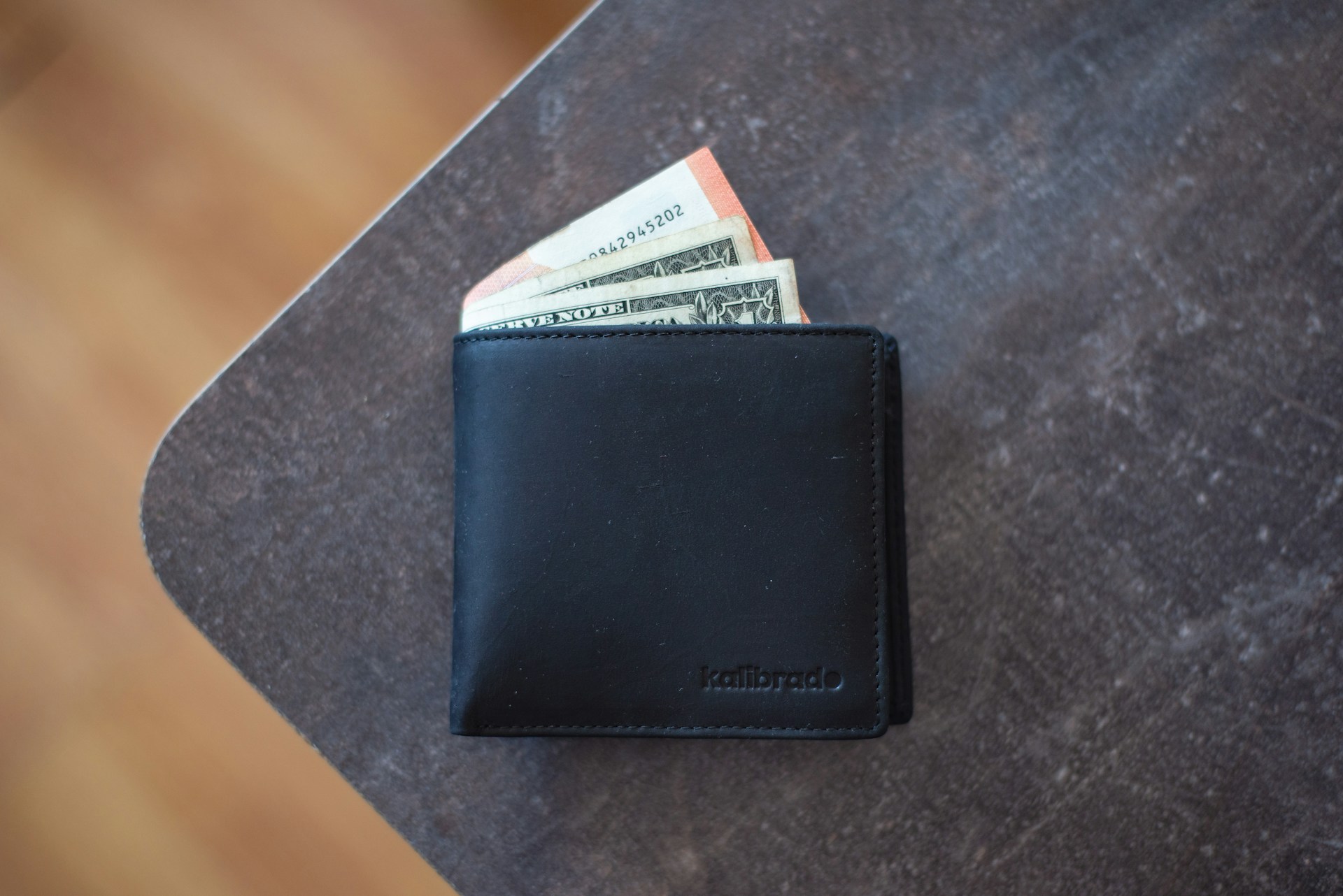 wallet with money