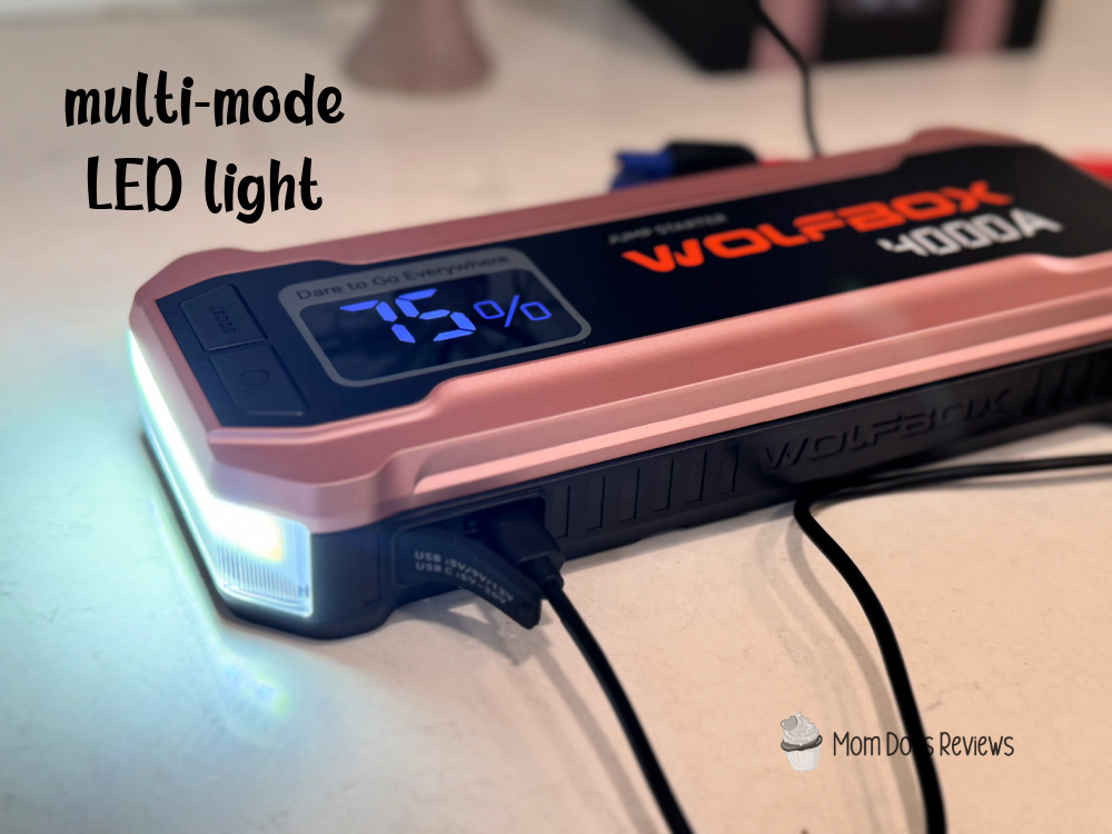 WOLFBOX jump starter