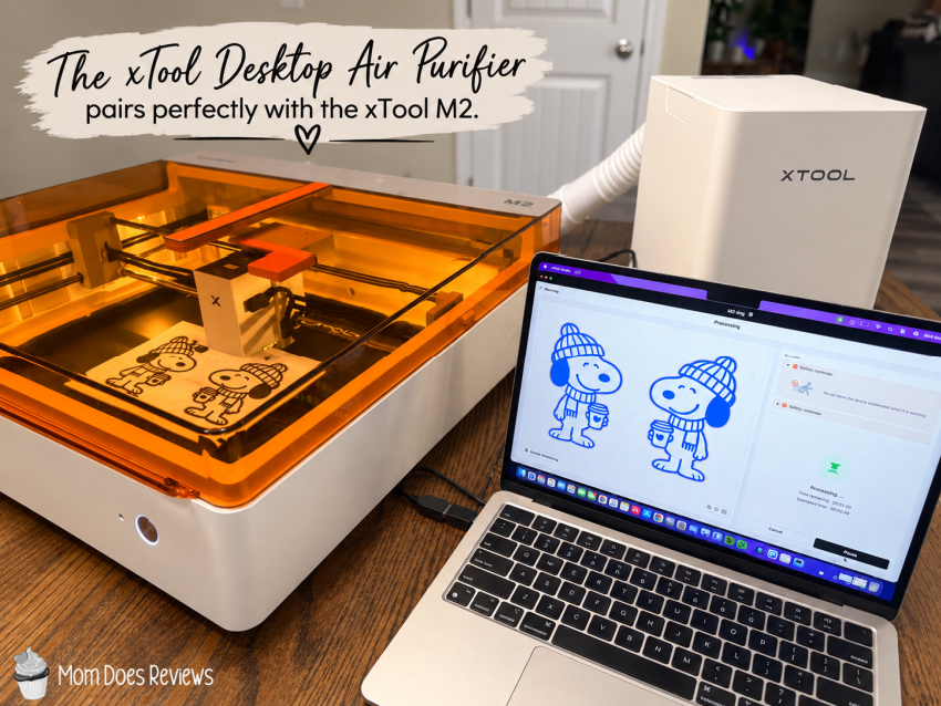 xtool desktop air purifier