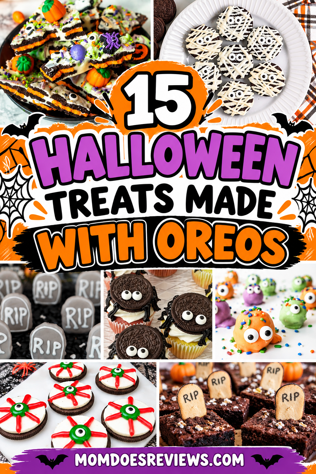 Halloween oreo treats