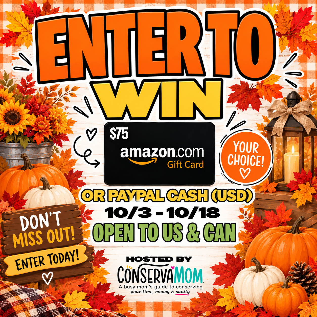 autumn giveaway