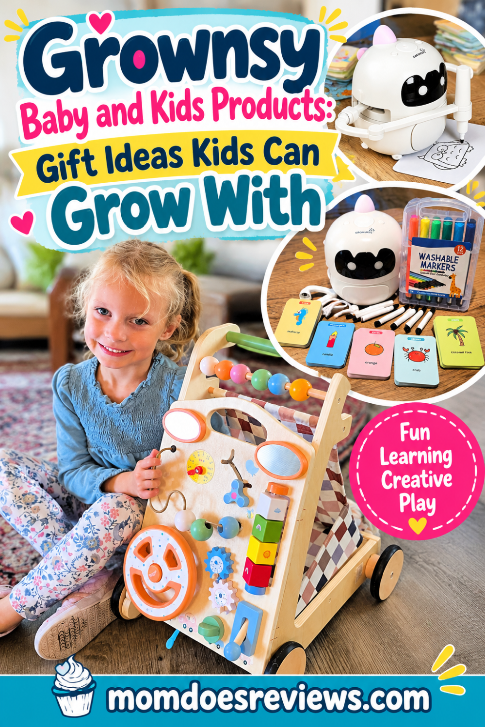 Grownsy Baby and Kids Products: Gift Ideas Kids Can Grow With