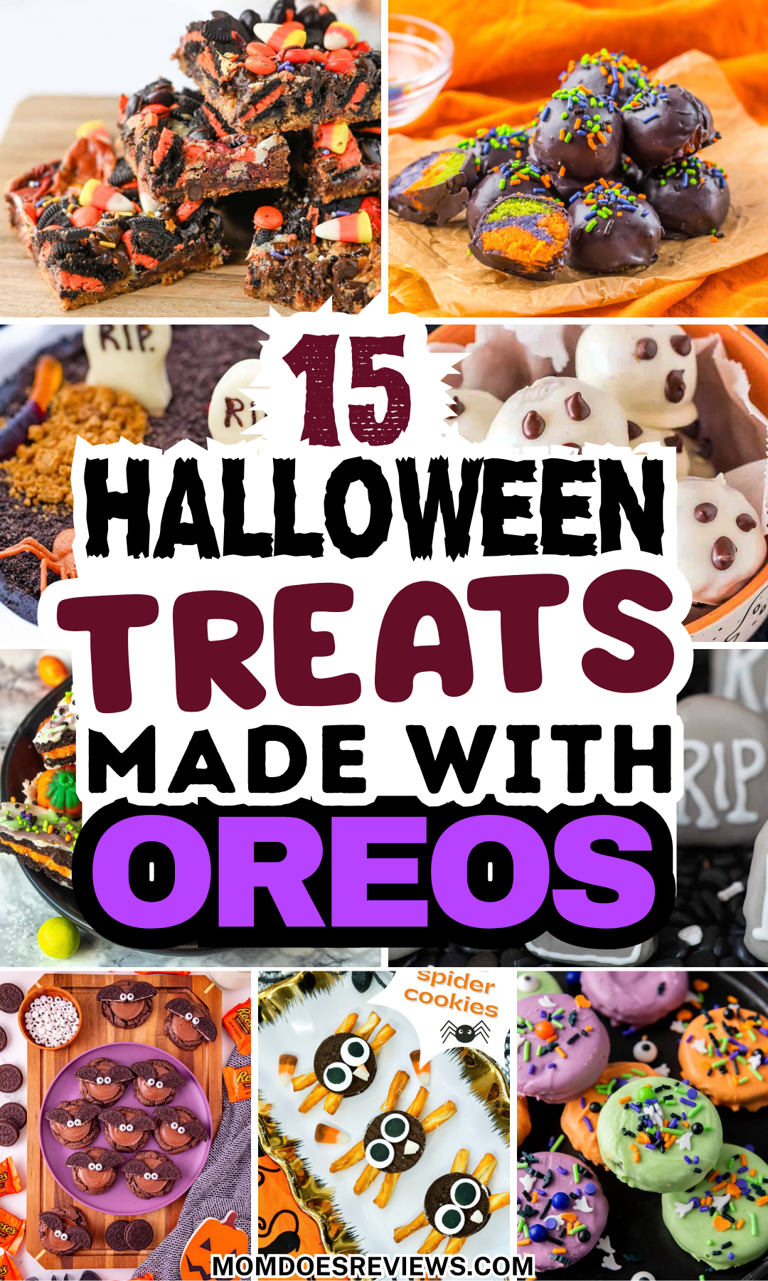 Halloween oreo treats