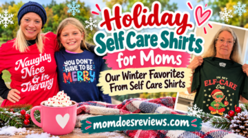 Holiday Self Care Shirts for Moms: Our Winter Favorites From Self Care Shirts