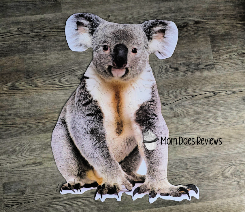 Koala Puzzle life sized