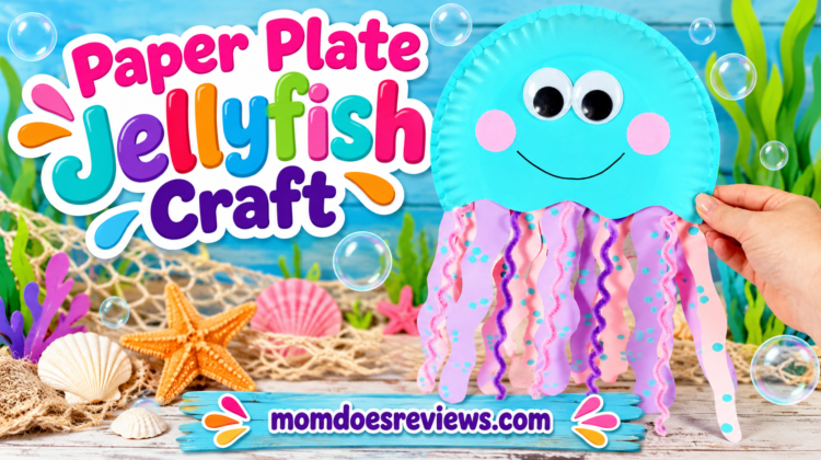 Paper Plate Jellyfish Craft
