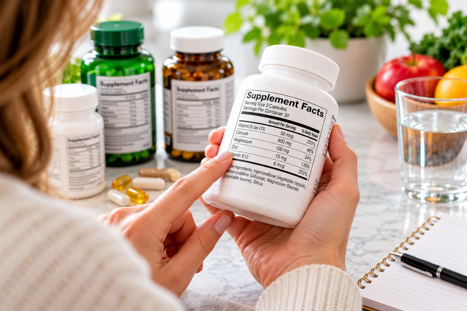 supplement label