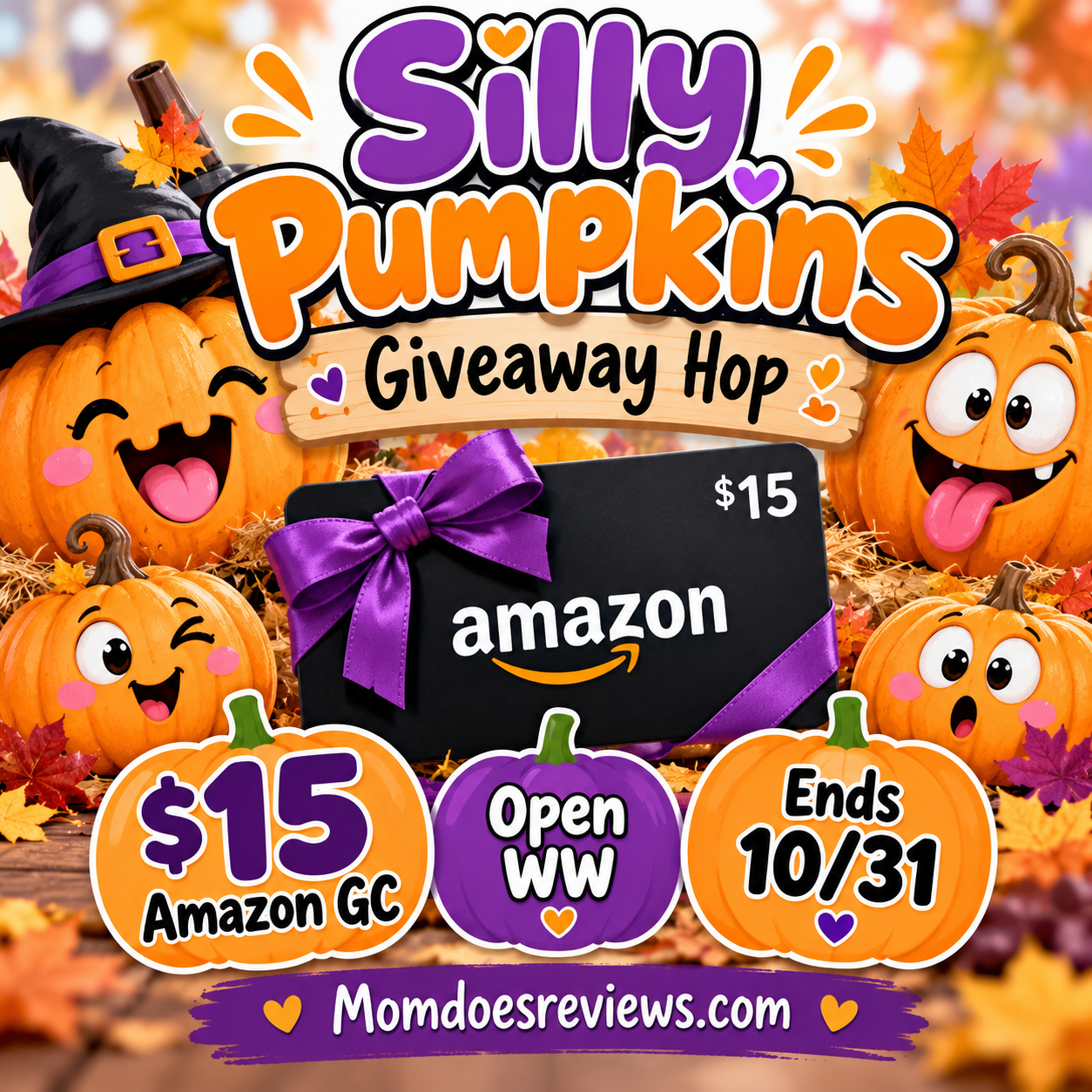 silly pumpkins giveaway