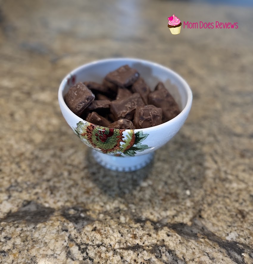 Sunnyland Farms toffee in a bowl