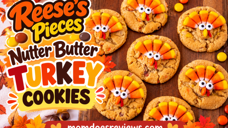 Reese's Pieces Nutter Butter Turkey Cookies