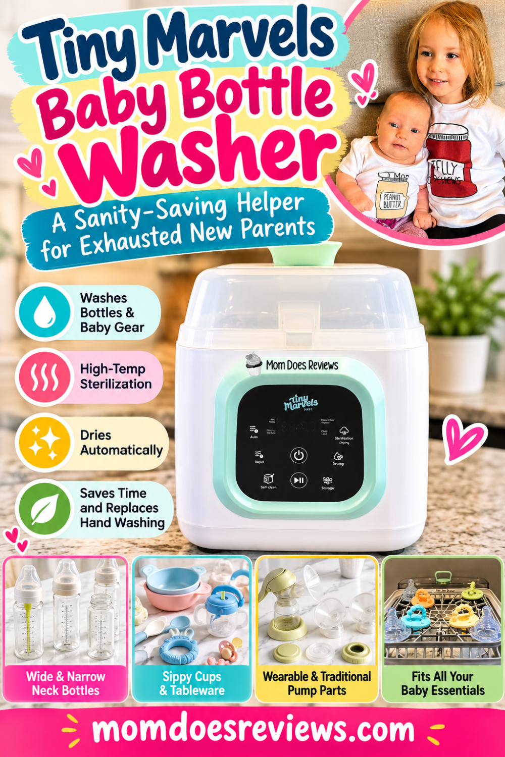 Tiny Marvels Baby Bottle Washer