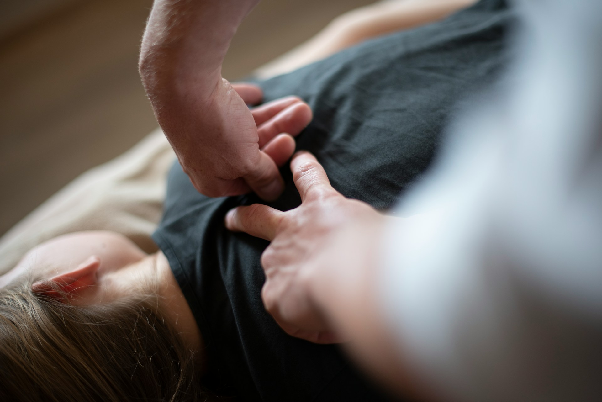 back massage postpartum