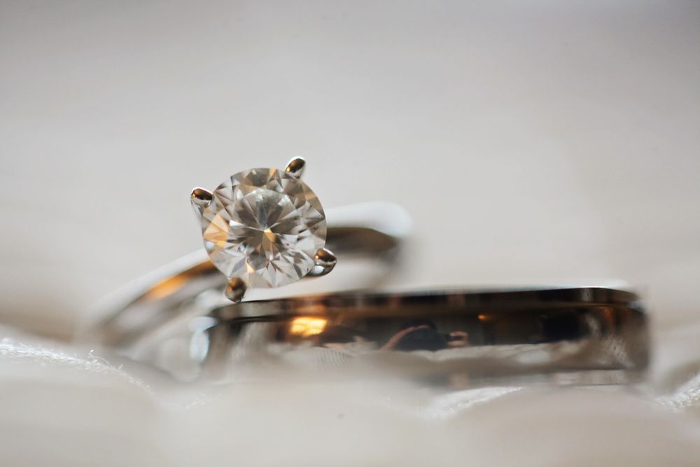 close up of diamond