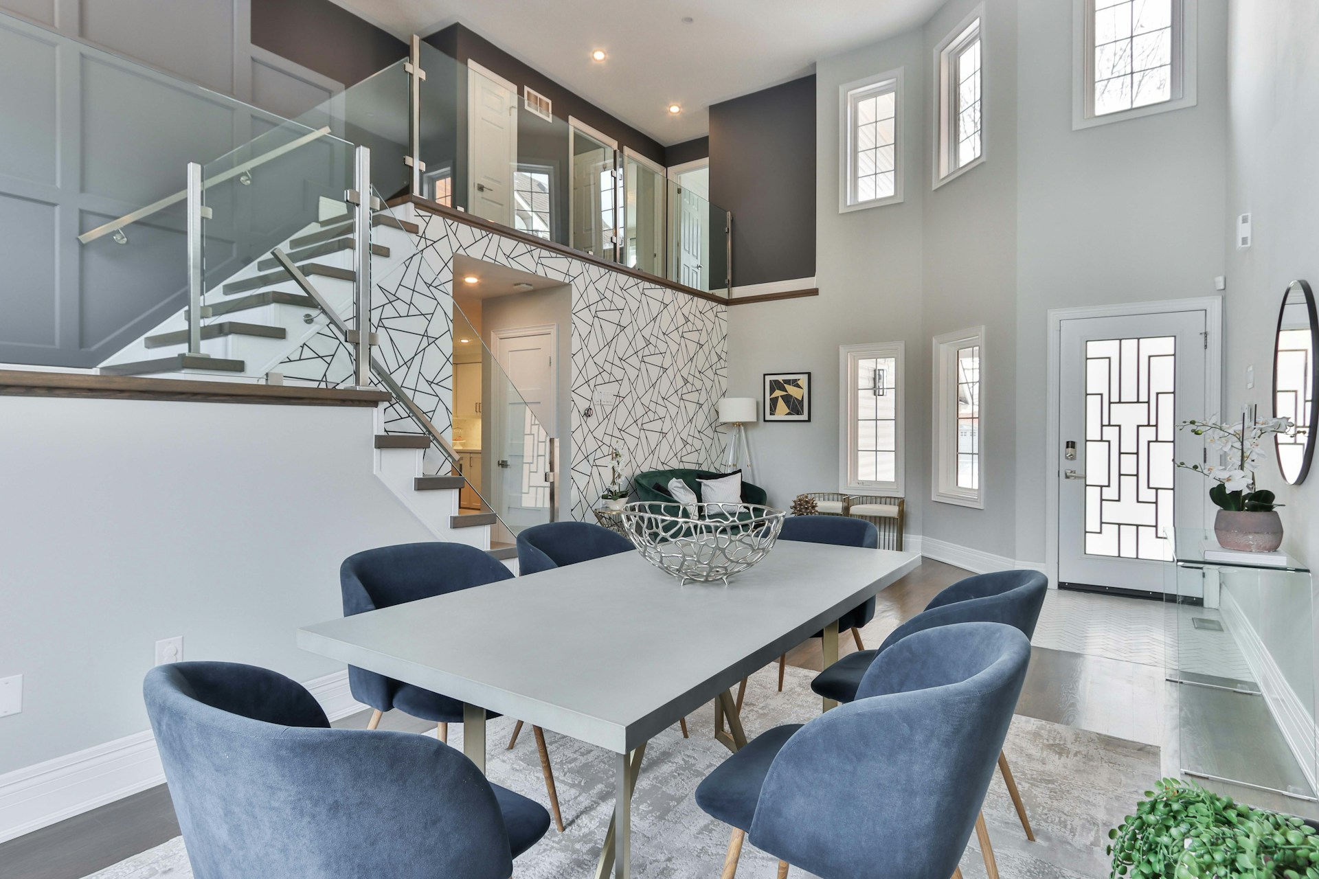modern dining room
