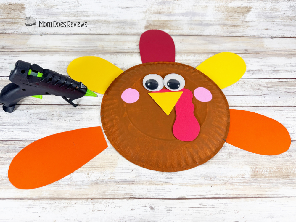 paper plate turkey craft for kids