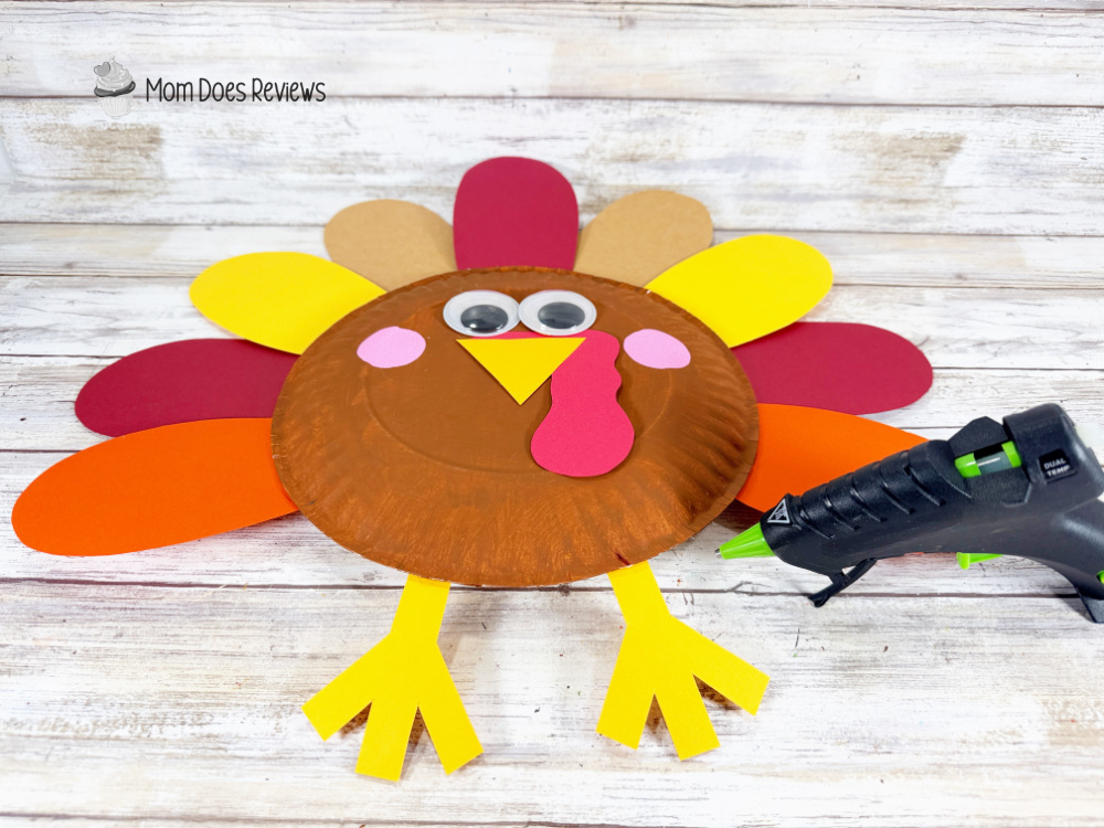 paper plate turkey craft for kids