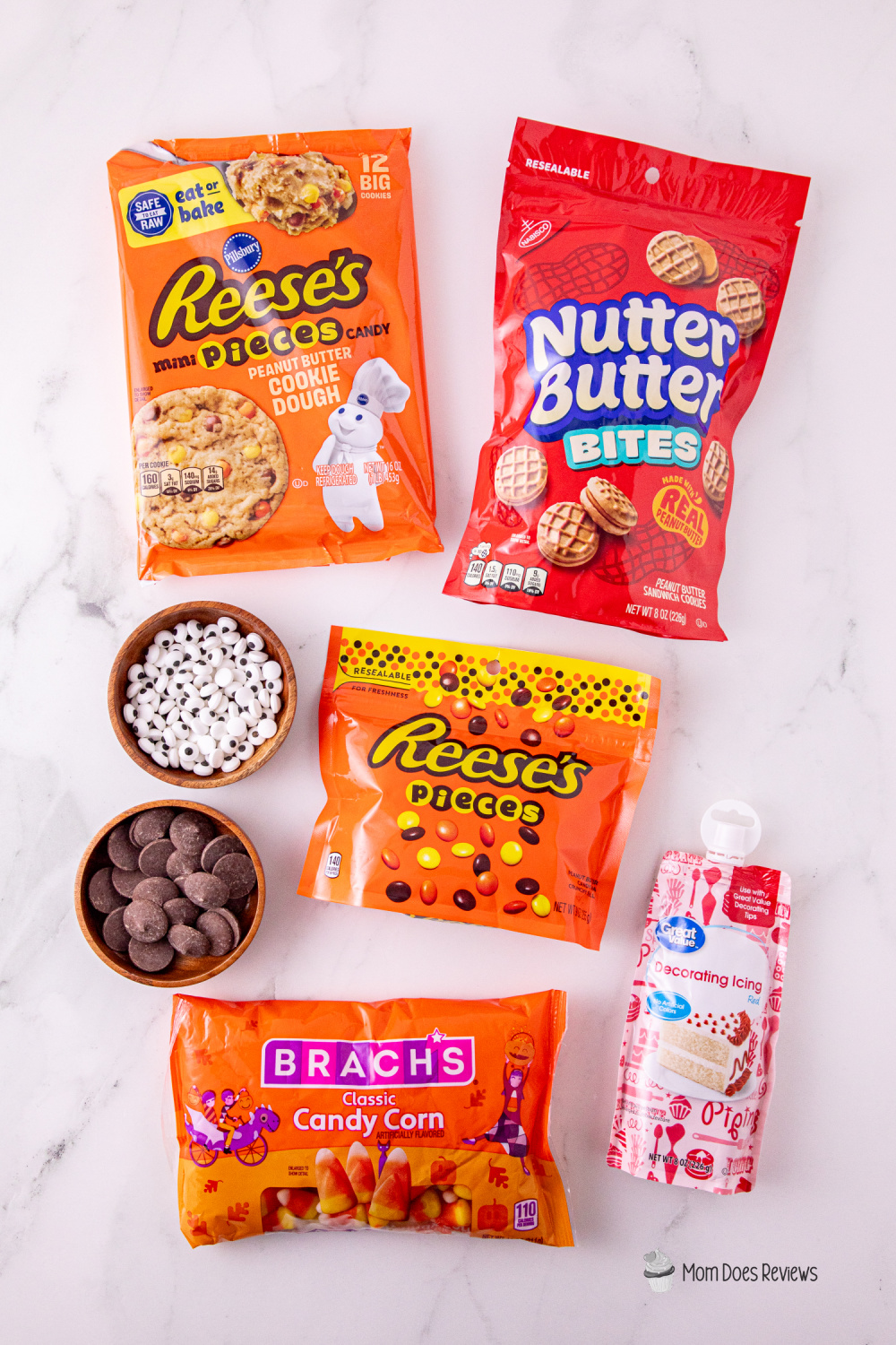 Reese's Pieces Nutter Butter Turkey Cookies