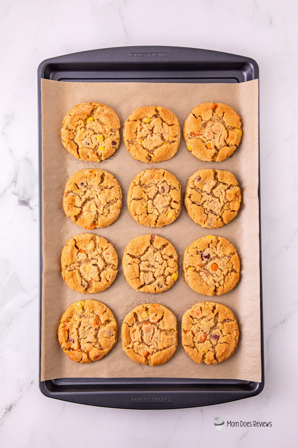 Reese's Pieces Nutter Butter Turkey Cookies