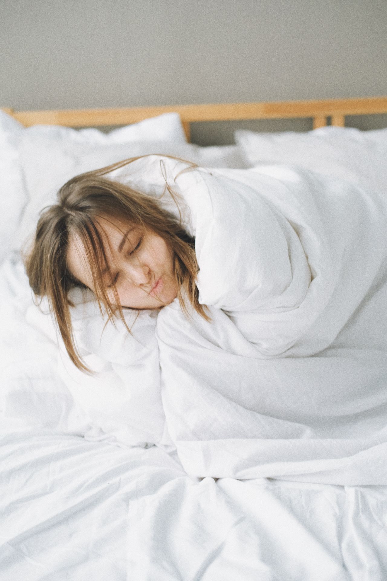woman sleeping
